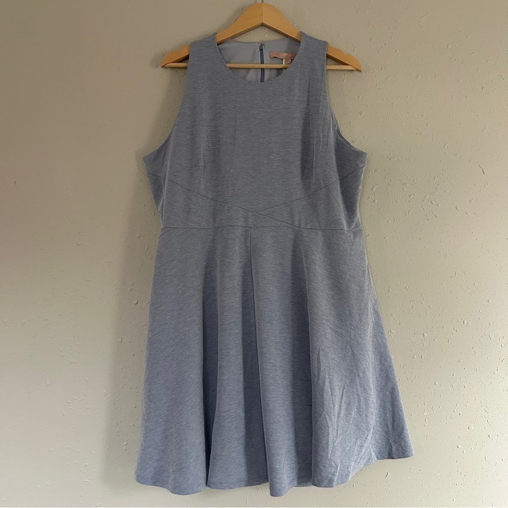 Hutch Pale Blue Mini Dress Casual Formal Spring Comfy 2X
